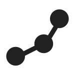 Data Line SVG Icon